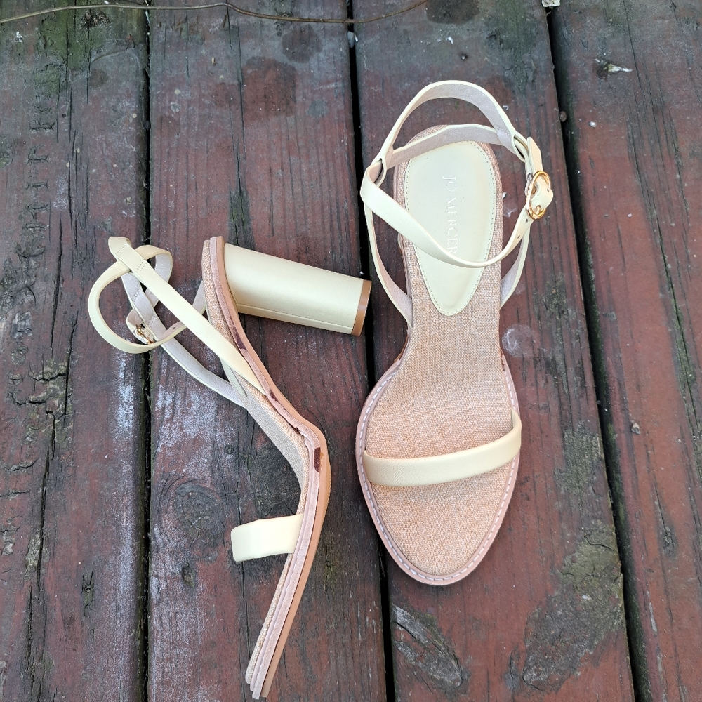 Jo Mercer yellow heels 40